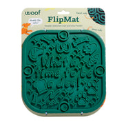 WOOF FlipMat face avant montrant design double-face et fixation sûre