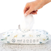 The New Zealand Natural Pet Food Co. paquet WOOF vue avant bénéfice nettoyage rapide