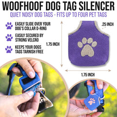 Woofhoof gros plan nylon 600D durable pour protection efficace