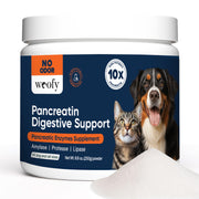 Woofy emballage avant 250 g montrant le produit et bénéfice manipulation facile