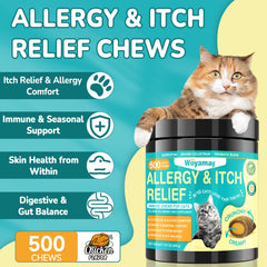 Woyamay friandise gros plan montrant croustillant et attrait pour le chat