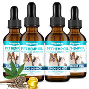 Woyamay emballage avant montrant pack de 4 flacons pour apaiser animaux