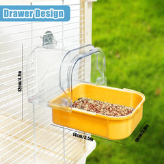 WQY GroceryShop détail matériau plastique transparent durable et léger