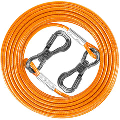XiaZ câble attache face avant montrant solidité et couleur orange