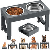 XiaZ vue avant du support surélevé stable pour repas propre