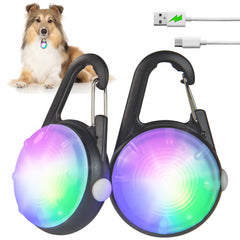 XIEYOUWXS vue face avant de la lampe clip montrant les sept LED et la forme compacte pour visibilité
