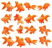 XMHF pack avant montrant 20 poissons orange pour décor d'aquarium, ajoute couleur