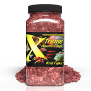 Xtreme Aquatic Foods emballage avant montrant le produit et la contenance utile