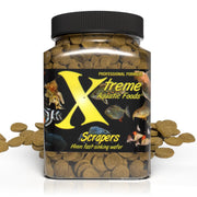 Xtreme Aquatic Foods emballage avant montrant galets et bénéfice conservation