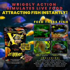Xtreme Aquatic Foods bâtonnet en eau illustrant mouvement de torsion