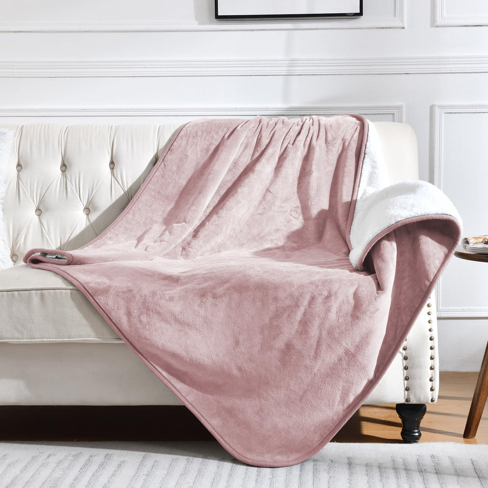 Yaning plaid face avant dusty pink apportant protection et style