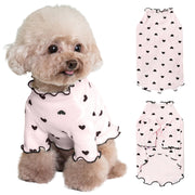 Yaopelky t-shirt face rose montrant coupe et motif cœur pour look mignon