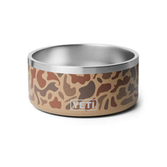 YETI Boomer 8 face avant Wetlands Camo montrant design robuste et capacité