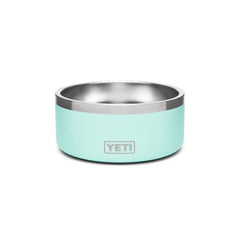 YETI Boomer face avant montrant la forme stable et la finition Seafoam pour durabilité