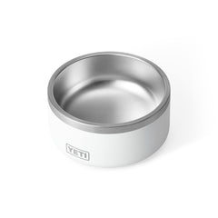 YETI Boomer 4 gros plan acier inoxydable 18/8, durabilité et hygiène
