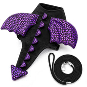 Yeyeplum costume dragon devant montrant harnais sécurisé et design adorable