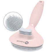 YiEFUR brosse face avant rose montrant design compact et prise en main