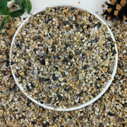 YISZM paquet de gravier naturel montrant la quantité et l'aspect