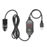 YOFOTHS chauffage aquarium vue face montrant le boîtier compact et gain de place