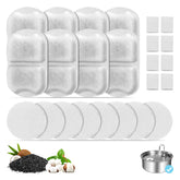 YOIHABV face du pack de 8 filtres, stockage pratique