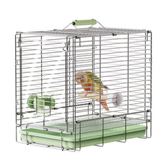 YOOSO WING vue avant de la cage verte montrant sécurité et design portable