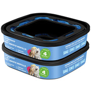 Yopinat packaging avant montrant 2 rouleaux et gain d'espace