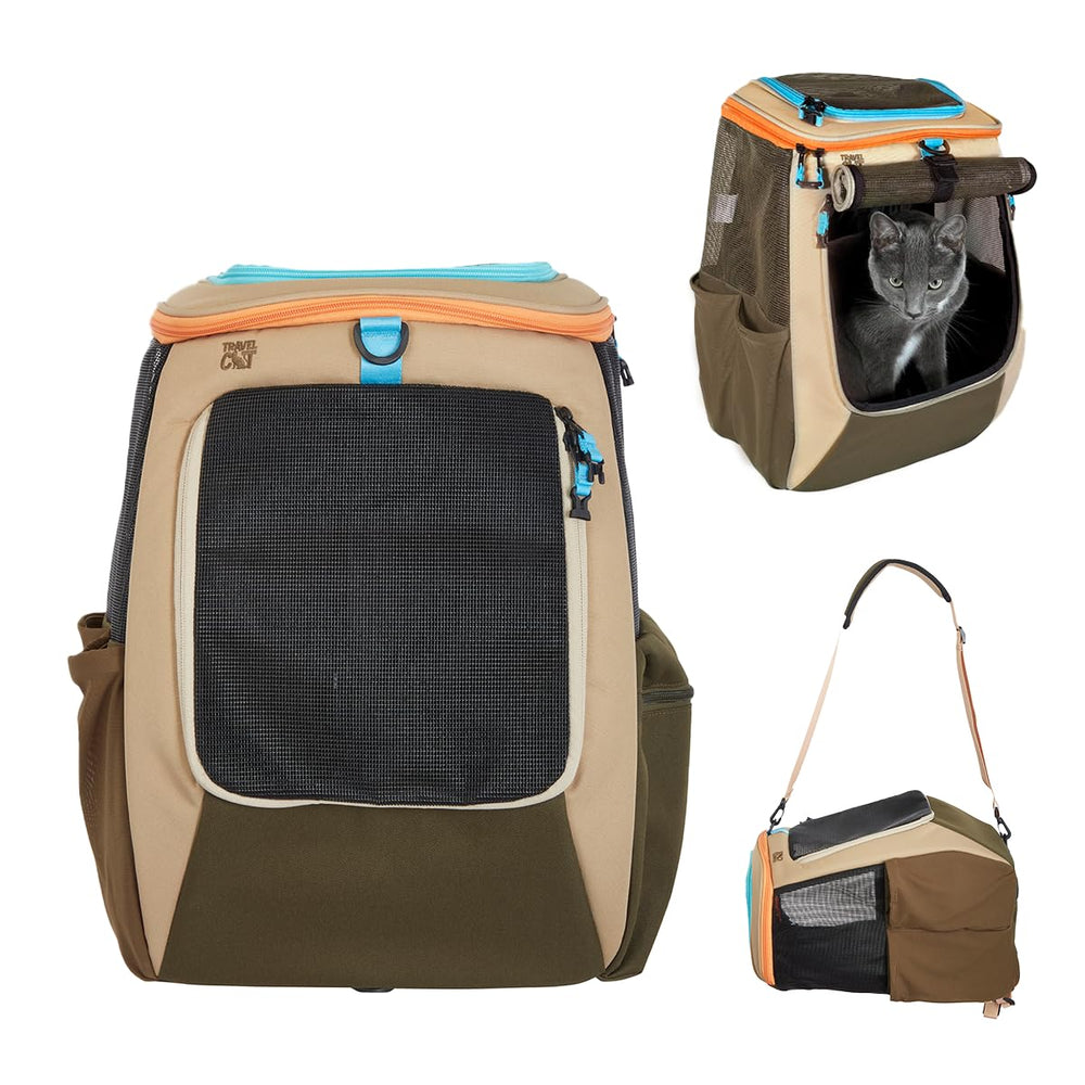 Your Cat Backpack vue avant du sac montrant la forme et le design, confort immédiat