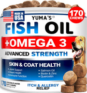 YUMA'S boite frontale de 170 chewables montrant facilité d'utilisation