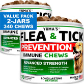 YUMA'S emballage avant montrant le lot 2-pack et 340 comprimés, gain de commodité