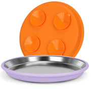 Yummy Sam bol face avant violet orange montrant design peu profond