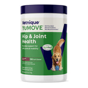 YuMOVE pot 150 chews face avant montrant conservation pratique et durabilité
