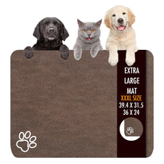 yuzshin tapis face avant gamelles protège sol et absorbe éclaboussures