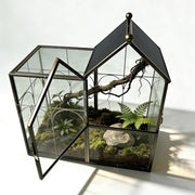 YYFWND terrarium face avant montrant la porte sécurisée pour observation