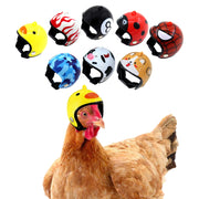 Zaruatu casque poule face avant montrant protection pratique