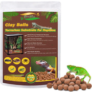 ZeeDix sachet 2 LBS de billes d'argile, solution pratique pour terrarium propre
