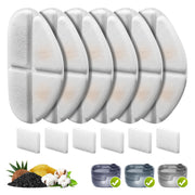 ZEKIRY pack filtres et mousses montrant contenu et gain hygiène