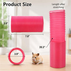 ZENFUN gros plan du tunnel replié démontrant compacité et rangement simple