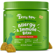 Zesty Paws pot avant emballage montrant présentation pratique