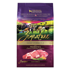 Zignature paquet avant montrant label et bénéfice qualité protéine