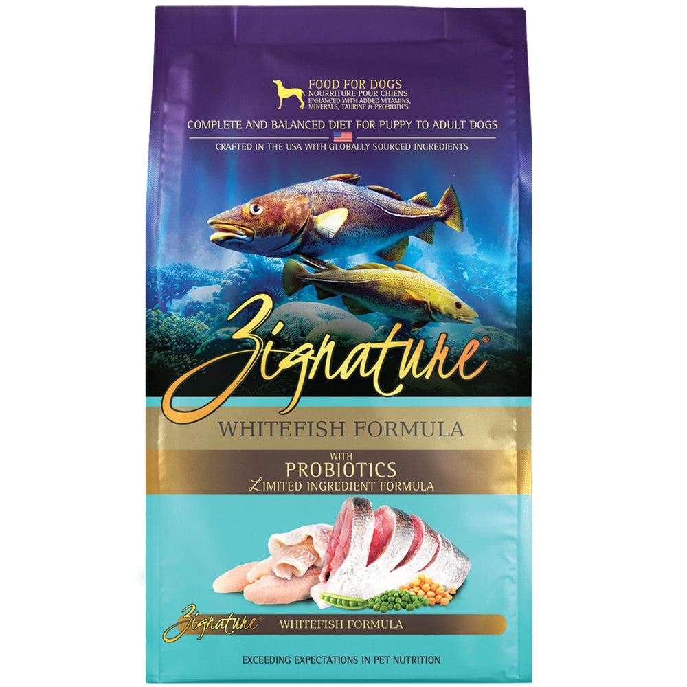 Zignature sac 25 lb de whitefish, grand format pratique pour familles