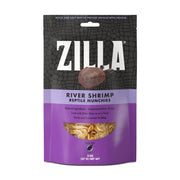 Zilla emballage avant River Shrimp montrant sachet refermable et praticité