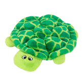ZippyPaws vue avant SlowPoke tortue, jouet sans rembourrage, propreté facilitée