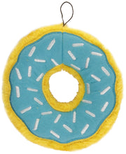 ZippyPaws Donutz Blueberry vue de face montrant design donuts attractif