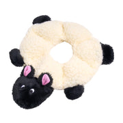 ZippyPaws Loopy Sheep vue avant montrant visage adorable et attrait visuel