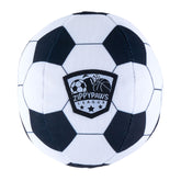 ZippyPaws ballon face avant montrant design football et attrait visuel