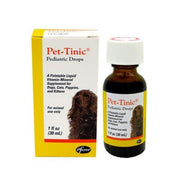 Zoetis Pet-Tinic flacon face montrant emballage et volume utile