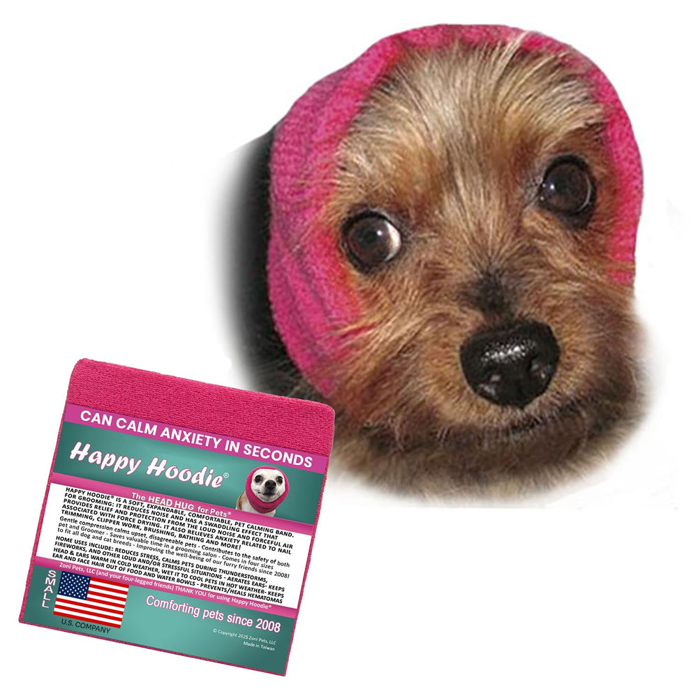 ZONI PETS Happy Hoodie vue avant réduisant le bruit pendant le toilettage