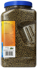 Zoo Med micro pellets gros plan montrant texture et facilité d'ingestion