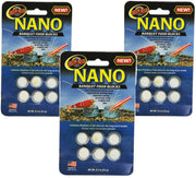 Zoo Med emballage frontal du pack 3 offrant alimentation pratique pour nano-aquarium