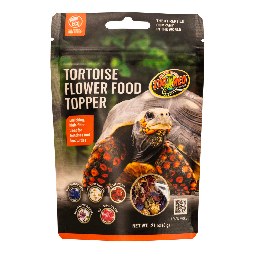 Zoo Med emballage face avant montrant le pack de 4 pour enrichissement nutritionnel